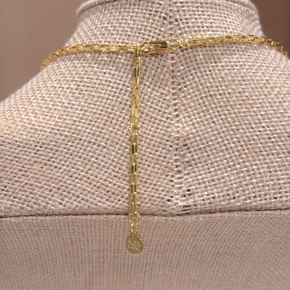 Alex and Ani Calavera Sugar Skull Gold Necklace - Picture 7 of 10